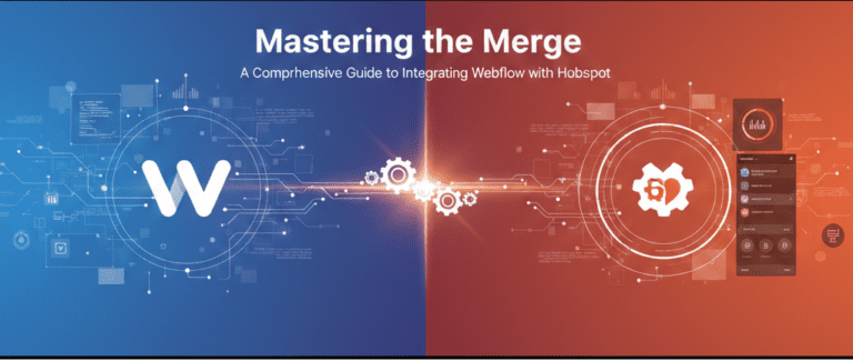 Mastering the Merge: A Comprehensive Guide to Integrating Webflow with HubSpot
