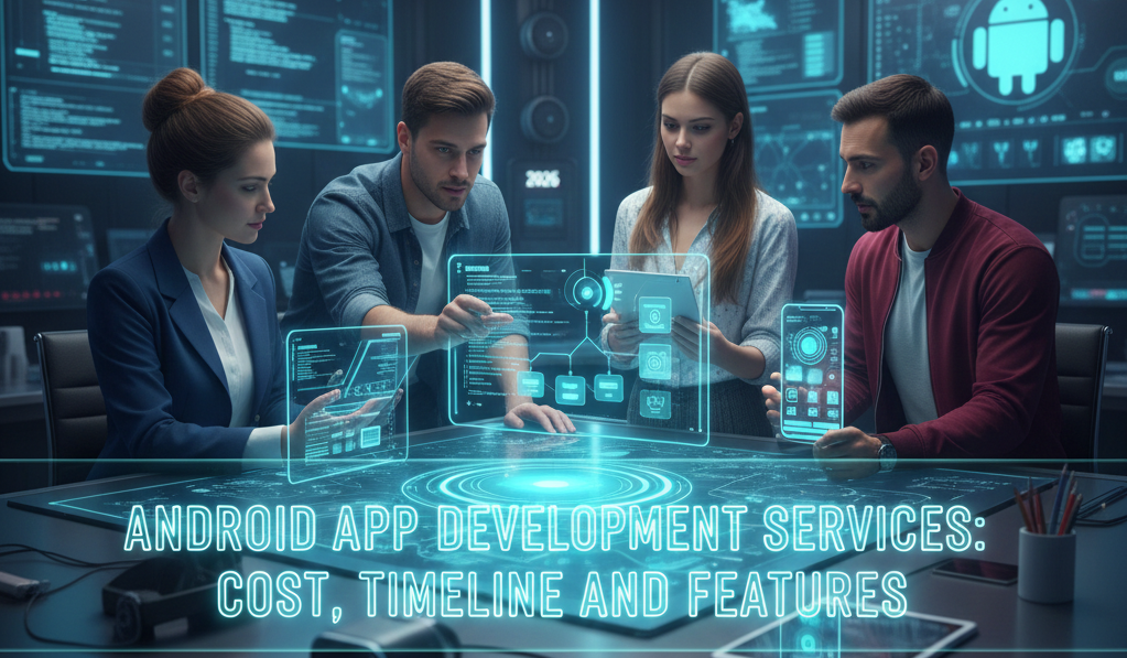 Android App Development Services Cost, Timeline, and Features