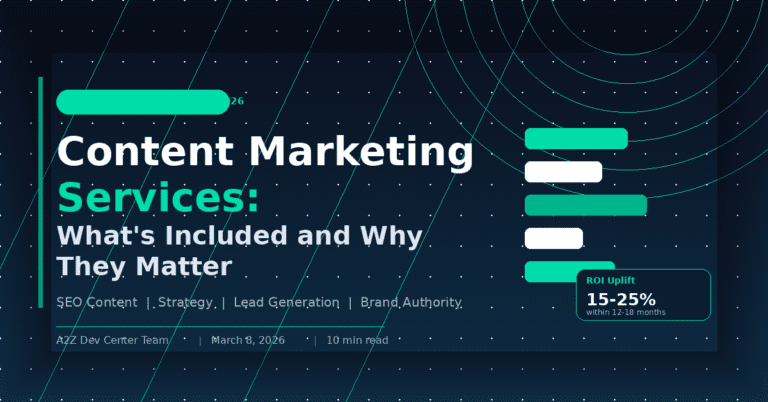 Content Marketing Services: What’s Included and Why They Matter