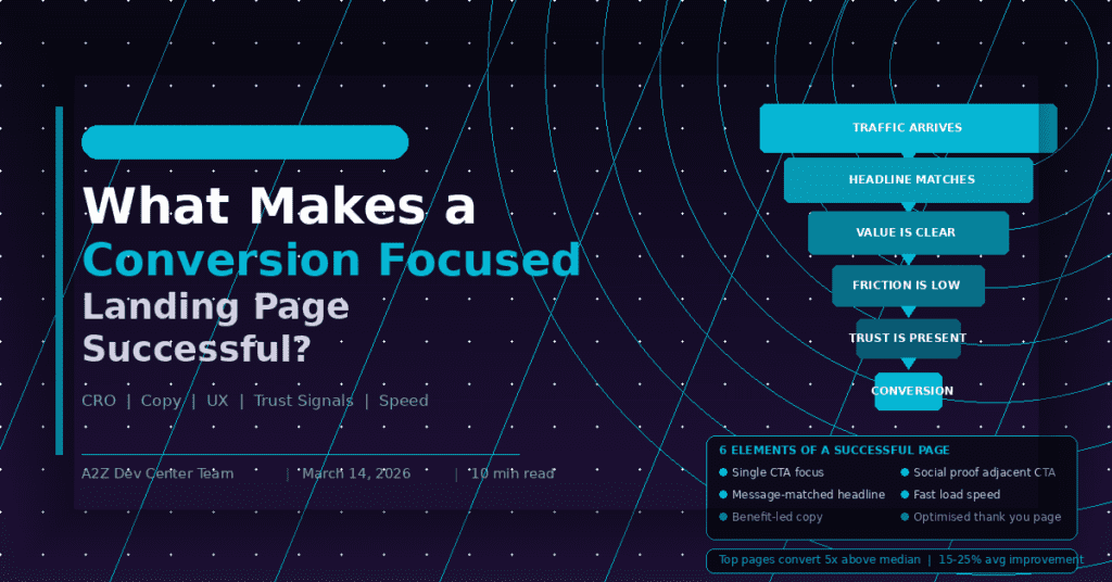 What Makes A Conversion Focused Landing Page Successful In 2026?