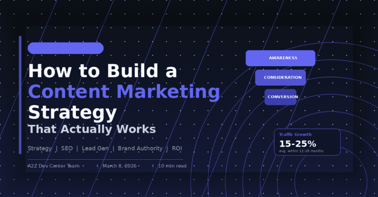 How to Build a Content Marketing Strategy That Works