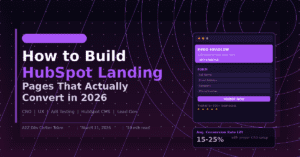 hubspot-landing-page-development