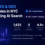 The Top 5 SEO + GEO Agencies in NYC