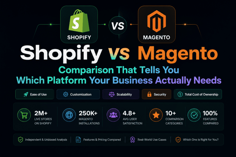 Shopify vs Magento (Adobe Commerce) 2026: The Honest Comparison That Tells You Which Platform Your Business Actually Needs