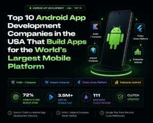 Top 10 Android App Development Companies in the USA