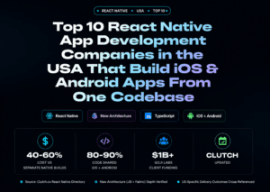 Top 10 React Native App Development Companies in the USA