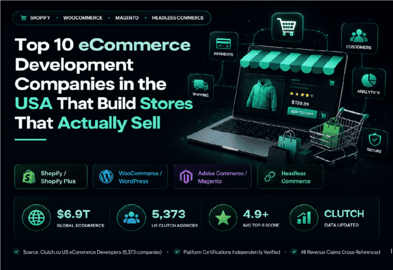 Top 10 eCommerce Development Companies in the USA That Build Stores That Actually Sell (2026)