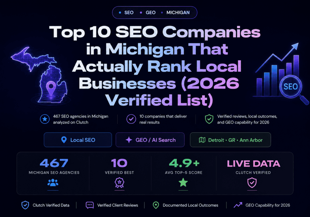 Top 10 SEO Companies in Michigan