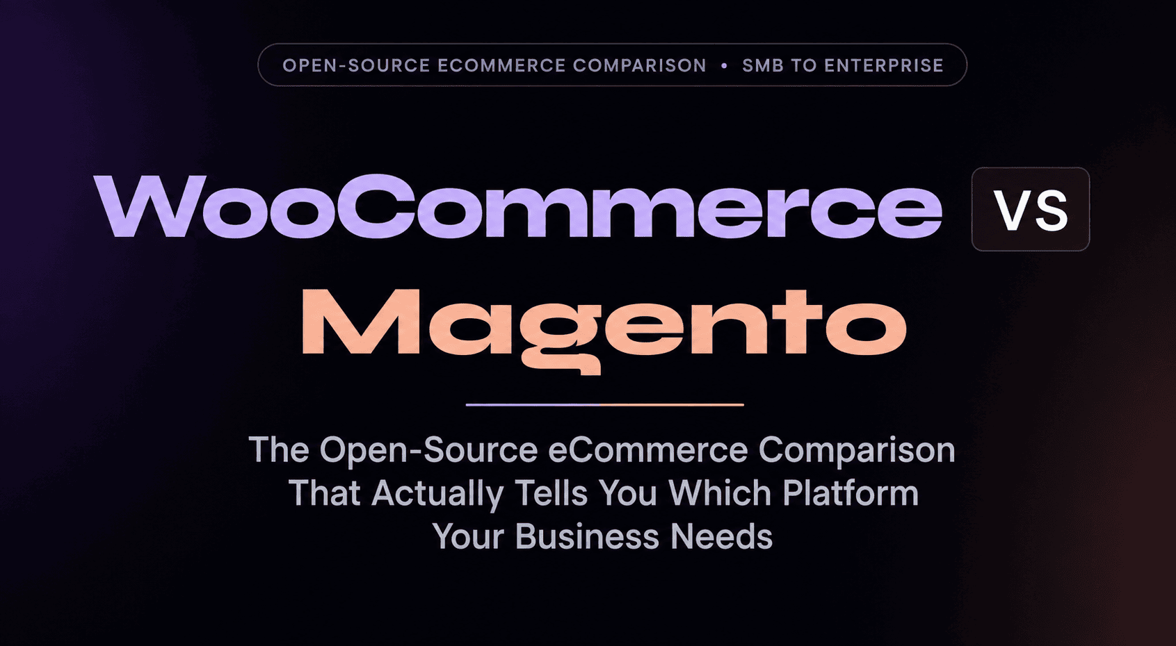 WooCommerce VS Magento