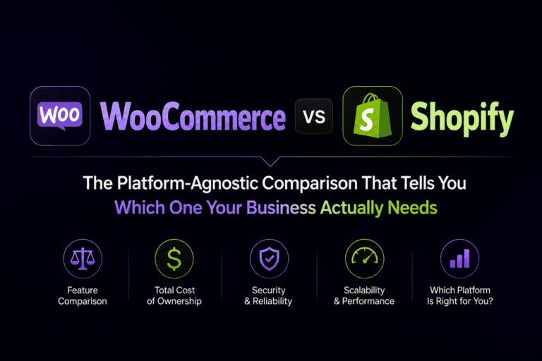 WooCommerce vs Shopify 2026: The Platform-Agnostic Comparison That Tells You Which One Your Business Actually Needs