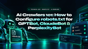 AI Crawlers 101 How to Configure robots.txt for GPTBot, ClaudeBot & PerplexityBot