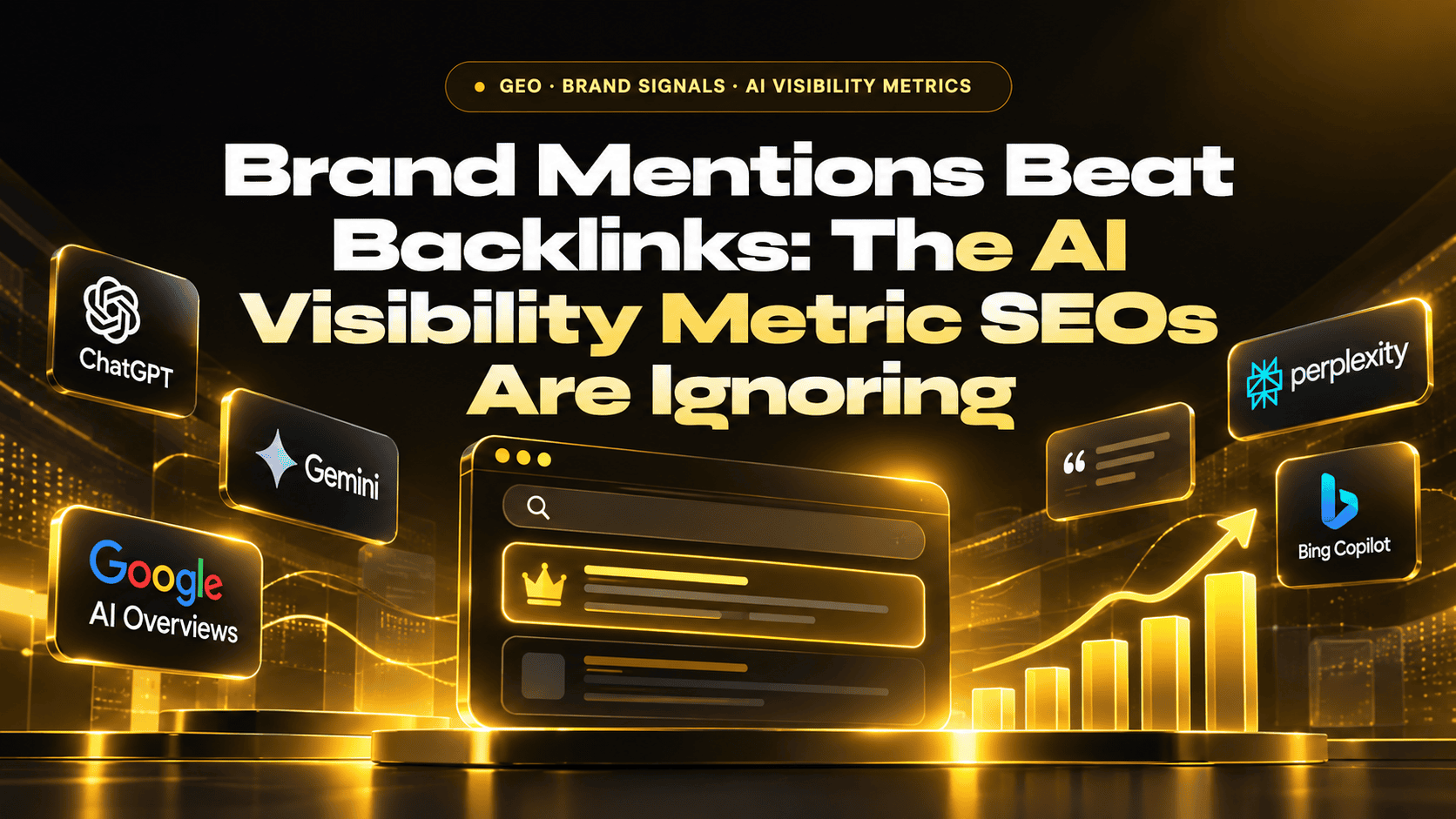 Brand Mentions Beat Backlinks The AI Visibility Metric SEOs Are Ignoring