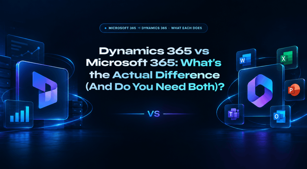 Dynamics 365 vs Microsoft 365: What’s the Actual Difference (And Do You Need Both)?
