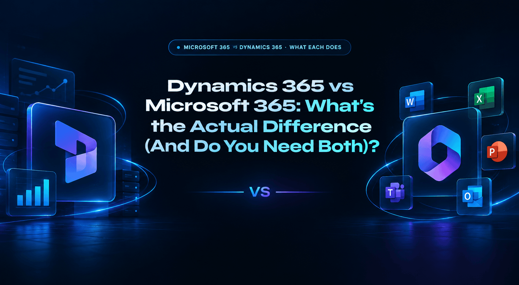 Dynamics 365 vs Microsoft 365
