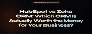 HubSpot vs Zoho CRM