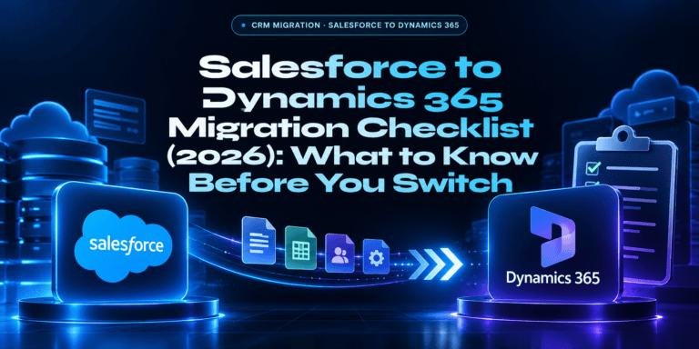 Salesforce to Dynamics 365 Migration Checklist: What to Know Before You Switch