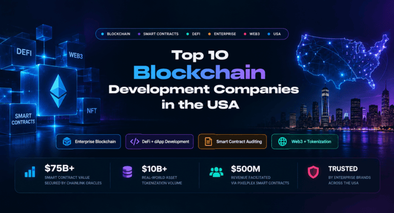 Top 10 Blockchain Development Companies in the USA That Build Enterprise-Grade and Web3 Solutions