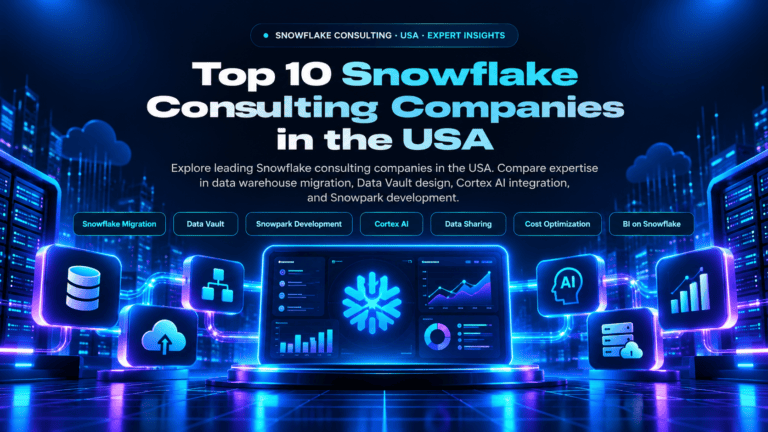 Top 10 Snowflake Consulting Companies in the USA (2026)