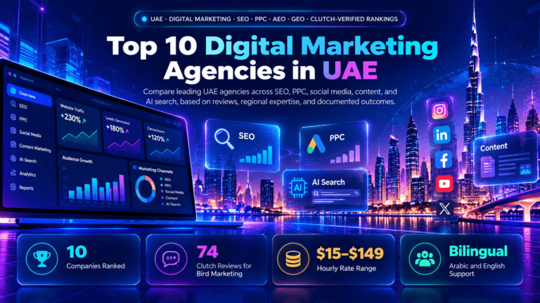 Top 10 Digital Marketing Agencies in UAE (2026)